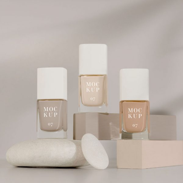 Dupla de esmalte nude para o dia a dia