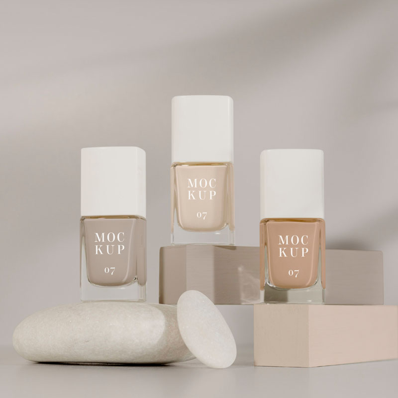 Dupla de esmalte nude para o dia a dia