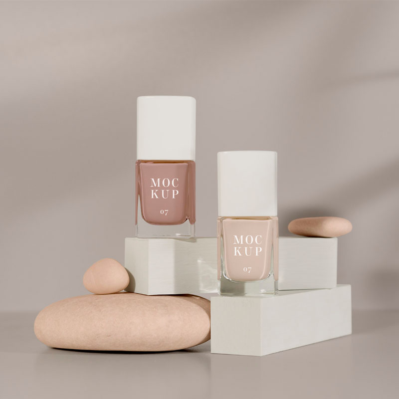 Dupla de esmalte nude para o dia a dia