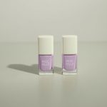Dupla de esmalte cremoso em tom lilás